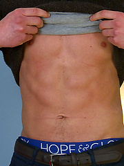 Muscular blonde hunk Harry sShows off his body by English Lads image #6