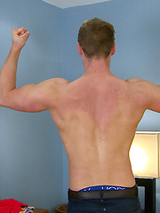 Muscular blonde hunk Harry sShows off his body by English Lads image #6