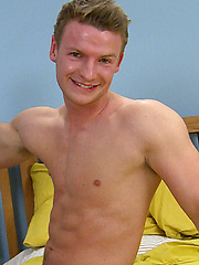 Muscular blonde hunk Harry sShows off his body by English Lads image #6