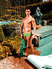 Chase shows his cock by Playgirl image #5