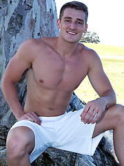 Hot muscle boy Tom shows his boner by SeanCody image #5