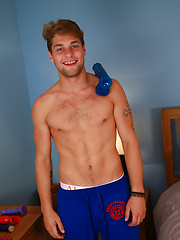 Cheeky Young Straight Pup Ricky Pumps his Hole for the 1st Time & Explodes! by English Lads image #6
