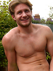 Handsome Straight Lad Aaron Strips on the Roof and gets Covered in Cum! by English Lads image #9