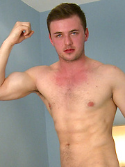 Muscular & Hairy Young Man Briley Shows off himself by English Lads image #6