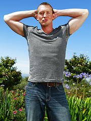 Muscle american stud Leo Winston by Nextdoor Male image #5