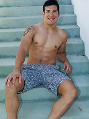 Brunette stud Nico shows his rock hard cock by SeanCody image #6
