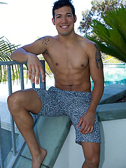 Brunette stud Nico shows his rock hard cock by SeanCody image #6
