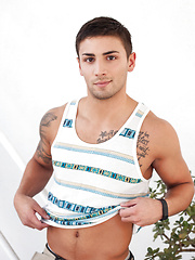 Zach Ramos is the tatted up muscle hunk of your dreams by Randy Blue image #6