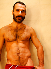 Shower time with German/Turkish porn star Aybars by Bentley Race image #8