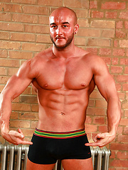 Lee David. Big, burly, Bi-sexual, with a donkey dick and bulging muscles. by Butch Dixon image #9