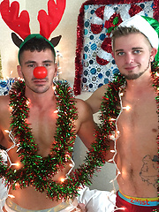 A Very Bareback Christmas. Brogan Reed, Joshua James, Scott DeMarco by Jason Sparks Live image #9