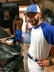 OUT!: Trainer Diesel uses his bat on Pitcher Eric by TitanMen image #9