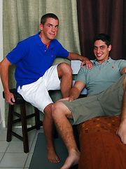 Two straight college boys fuck for cash. by College Dudes image #8