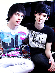 Kyle Wilkinson & Lewis Romeo in Lewis Loves A Real Big Uncut Cock! by LollipopTwinks image #10