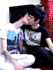 Kyle Wilkinson & Lewis Romeo in Lewis Loves A Real Big Uncut Cock! by LollipopTwinks image #10