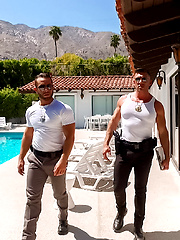 Parole: Officers Bruce Beckham & Eddy Ceetee take frisking to a whole new level! by TitanMen image #10