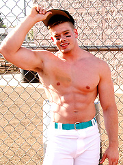 Baseball JOCK Cody Frost Solo CUM Feature by Gayhoopla image #7