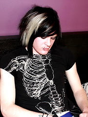 Zaccary Plastic jerks his rock hard cock by HomoEmo image #6