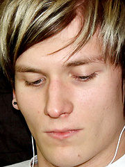 Jaymie Brooks blows his load allover himself by HomoEmo image #5