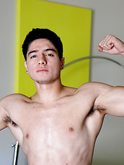 Fit Jock Lucas Garza JERKS His Uncut COCK by Gayhoopla image #7
