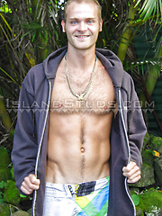 Furry Surfer Nickolas is Back! Opens Hole, Pees, Drips Jizz, and Busts a Big Load in Hawaii! by Island Studs image #6