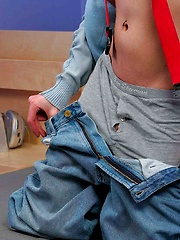 Jamie Gets Naked by StraightWankers image #6