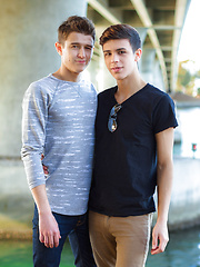 Capture the Moment. Evan Parker, Landon Vega by Helix Studios image #6