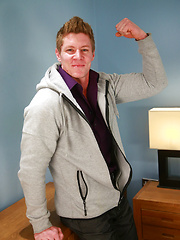 Muscular & Tall Straight Body Guard Eddie Shows us his Big Uncut Weapon! by English Lads image #7