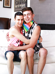 Shane Omen and Jaken Harden get interviewed and fucked in a gay casting. by Gay Castings image #11
