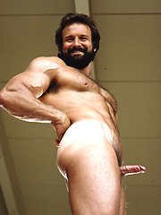 Mature muscle man George Dana