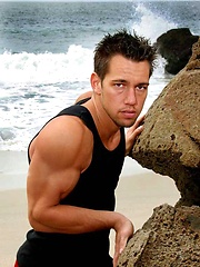 Johnny shows his perfec muscle body