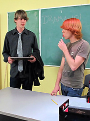 An 18 years old cutie twink gives up his tight asshole to his teacher