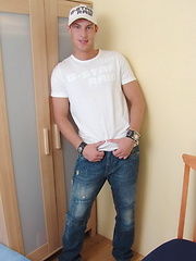 Naked european stud
