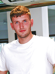 Young Straight Footballer Jude Moore