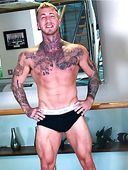 Young Straight & Muscular Nathan