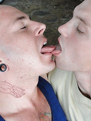 Twink Blows Tatted Boxer
