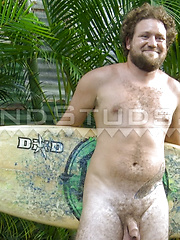 Big Berke: Uncut Hairy Missouri Pig Farmer, 6'1", 210 lbs, Works, Pees, Busts in Hawaii!