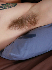 Hairy & Toned Young Straight Lad Freddie - One Hairy Hole & Uncut Cock Fires Like a Missile!