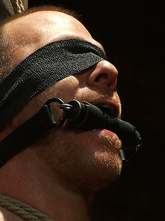 Drew Cutler gets tied up and flogged for the first time. by Bound Gods by Bound Gods image #6