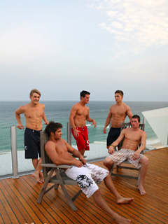 Hot jocks posing by Frat Men by Frat Men image #5