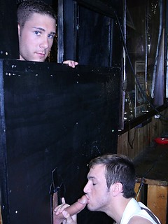 Blow Job Through the Glory Hole