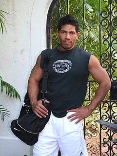 Muscle latino hunk Neil naked by ManAvenue by ManAvenue image #1