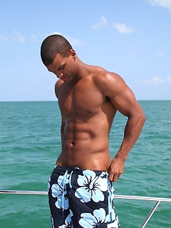 Latin muscle man jacking off dick by ManAvenue by ManAvenue image #3