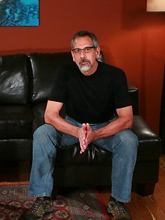 Jay Taylor. Daddy jerking off dick. by Hot Older Male by Hot Older Male image #1