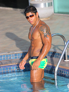 Latin bodybuilder Luiz Tribal by Power Men by Power Men image #22