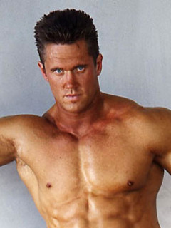 Greg Rhiner posing naked
