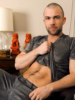 Ryan Stack rewards Trent Davis for giving him such a hot blowjob by shooting a nice big load all over his face, causing Trent to spray jizz all over his own chest. by Randy Blue by Randy Blue image #9