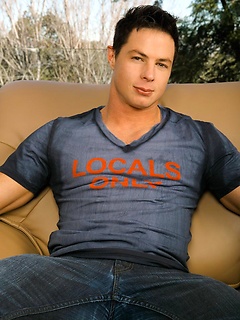 Sexy muscular stud Jeremy Walker blows, rims and fucks a horny Jay Stone by folding him up and propping his hot bubble but up in the air like a living sex toy. by Randy Blue by Randy Blue image #6