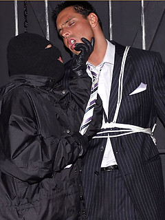 Marcello lives out his kipnap fantasy and gets a wet blowjob from masked man by With Marcello by With Marcello image #3