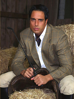 Marcello dressed in full riding suit masturbating in the stables by With Marcello by With Marcello image #4